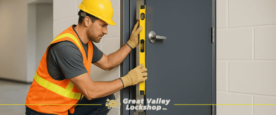 How to Install a Commercial Door Properly?