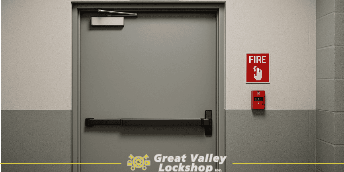commercial exit doors