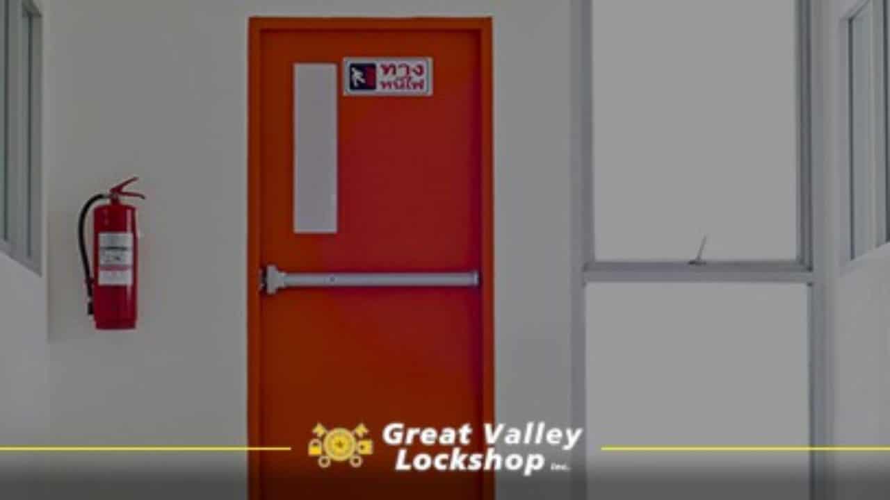 Door Locks For Emergency Exits Great Valley Lockshop