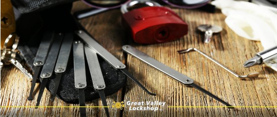 tools of the trade for a locksmith