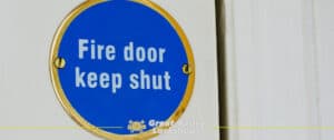 fire door keep shut