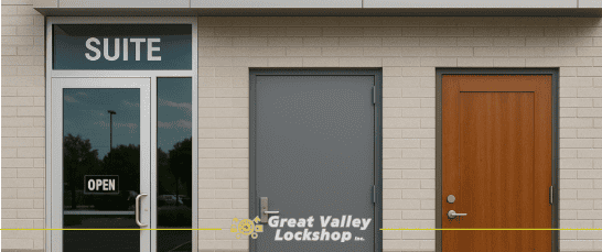 how to choose a commercial door