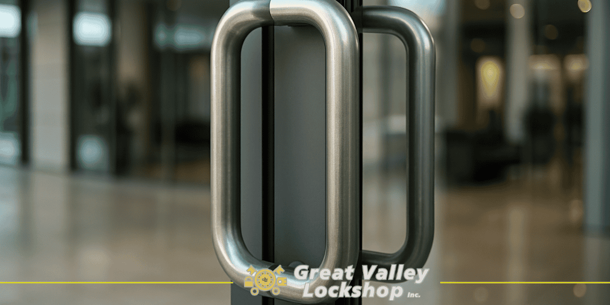how to identify a commercial door handle