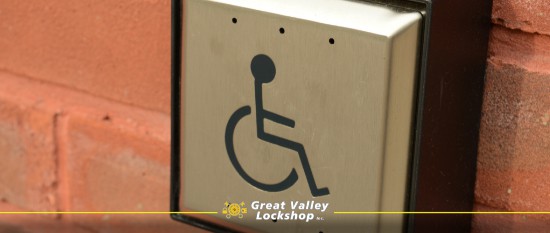 low energy door operators for handicap accessibility